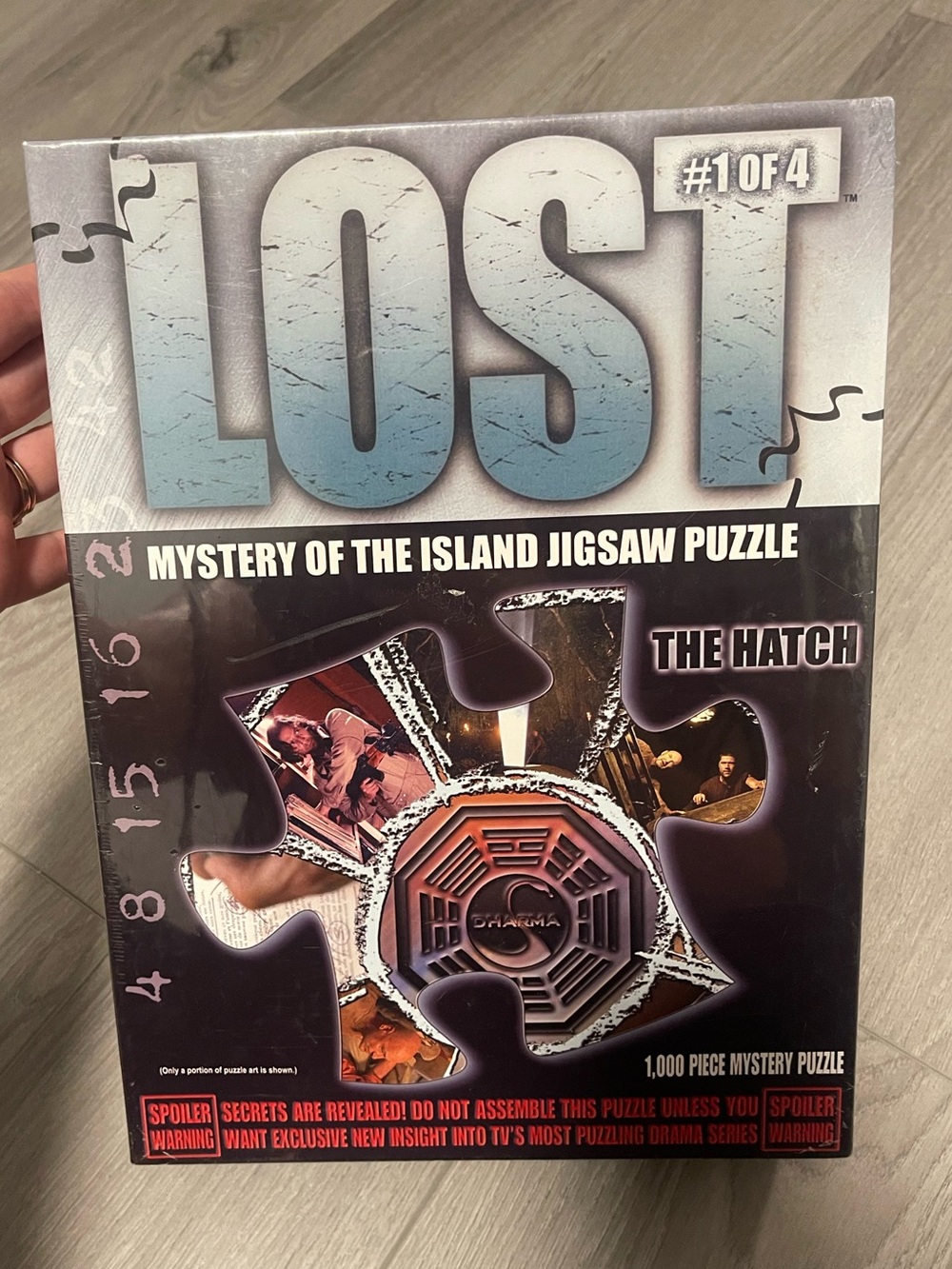Lost #1 of 4 Mystery of the Island 1000 Piece Jigsaw Puzzle The Hatch SEALED New